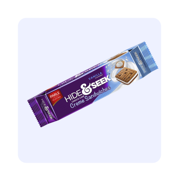 Parle Hide&Seek Creme Sandwiches vanillaFlavoured | 100 grams