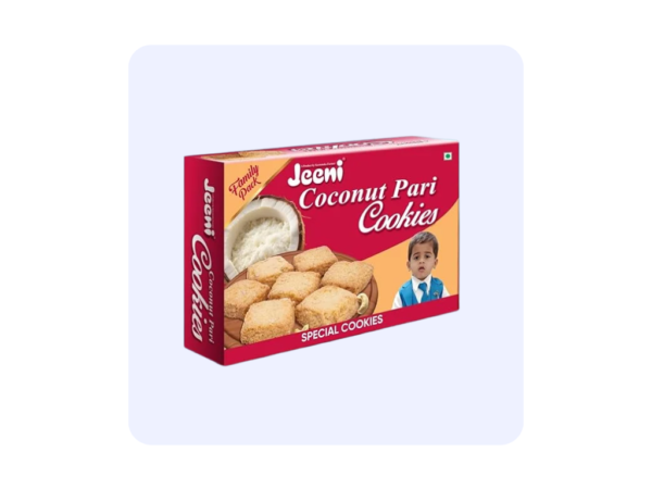 Jeeni Coconut Pari Cookies 225 Grams