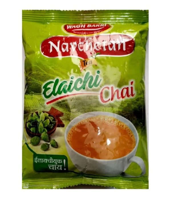 Wagh Bakri Navchetan elaichi tea