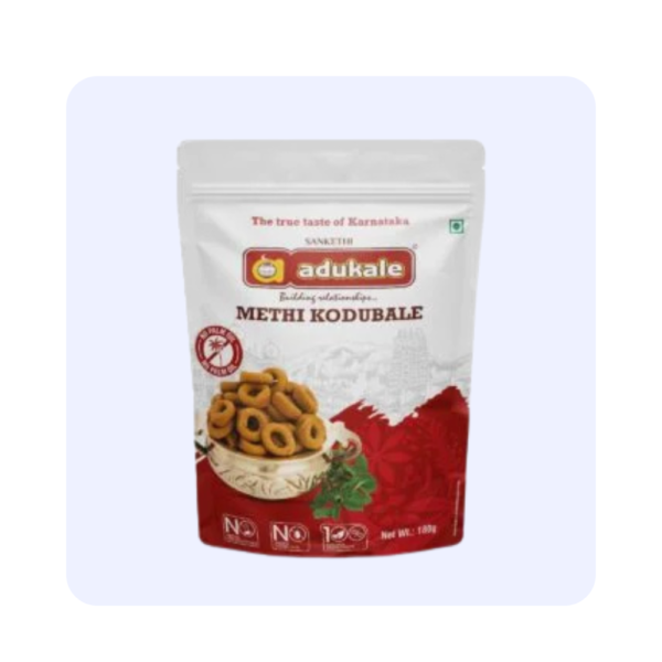 Adukale Methi Kodubale 180 Grams