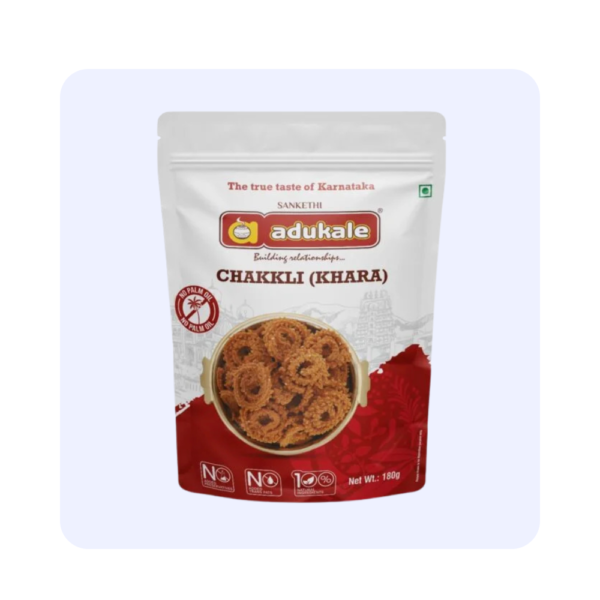 Kodubale Chakli(Khara) 180 Grams