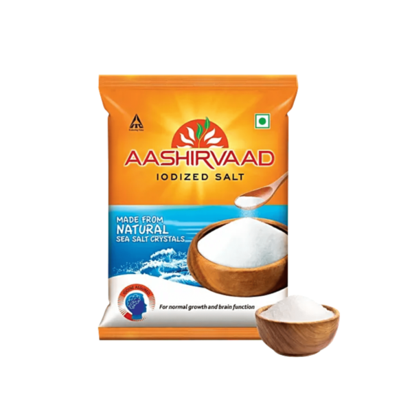 Aashirvaad Iodized nice salt 1Kg