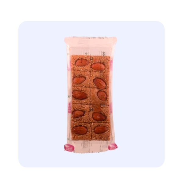 Mani Mark Fine Peanut Badam Burfi(groundnut Badam chikki) 100 Grams