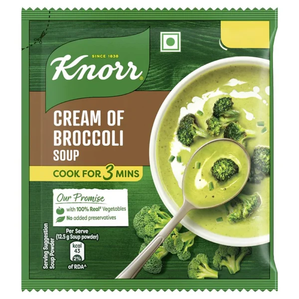 Knorr Soup cream of Broccoli 12.5 Grams