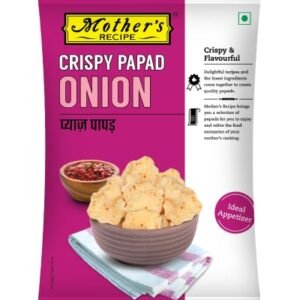 Mother's Crispy Onion Papad 90 Grams