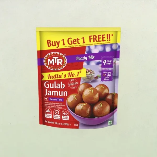 MTR Gulab Jamun Mix Buy 1 Get 1 FREE!!