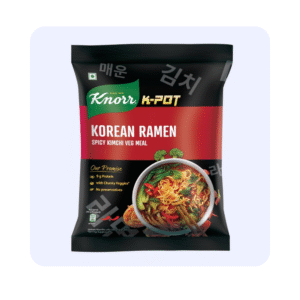 Knorr Korean ramen Spicy Kimchi Veg Noodles