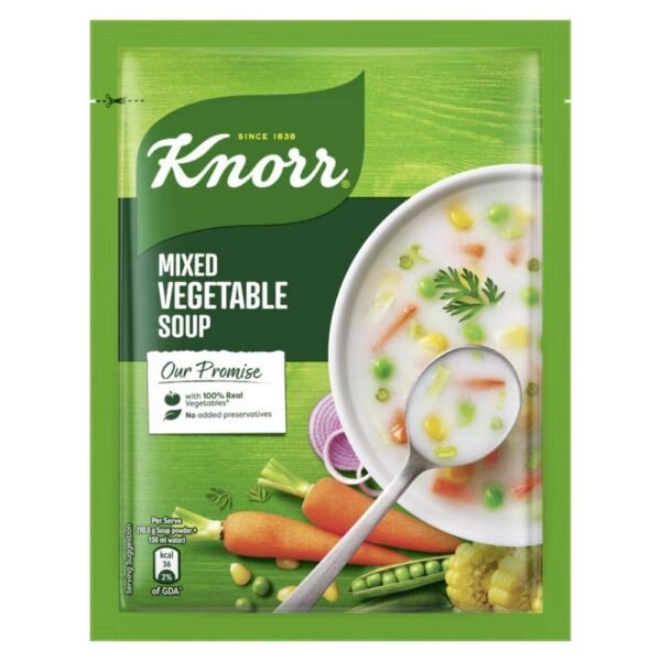 knorr mixed vegitable soup 40 Grams
