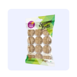 Mani Mark white sesame  Balls | Ellu laddu12 Pcs