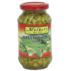 Mother's Green Chilli Pickle 300 Grams