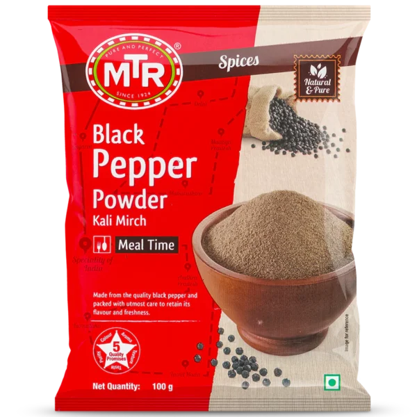 MTR Black Pepper powder 50 Grams