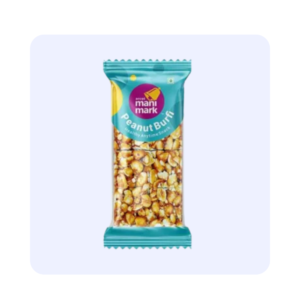 Mani Mark Peanut Burfi(groundnut chikki) 100 Grams