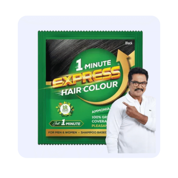 1 minute express hair color Black