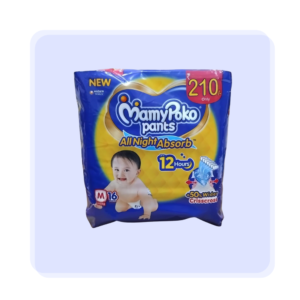 MamyPoko Pants All Night Absworb M(7-12kg) 16 Pants