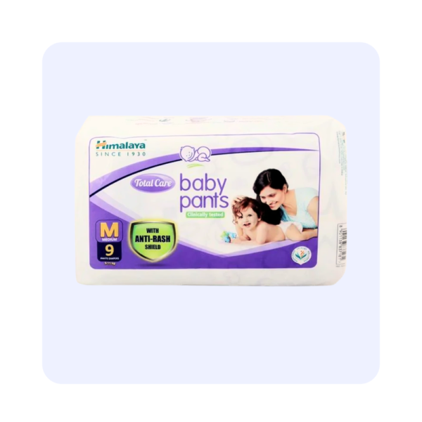 Himalaya Total Care Baby Pants Diapers Small -S  (9 Pants)