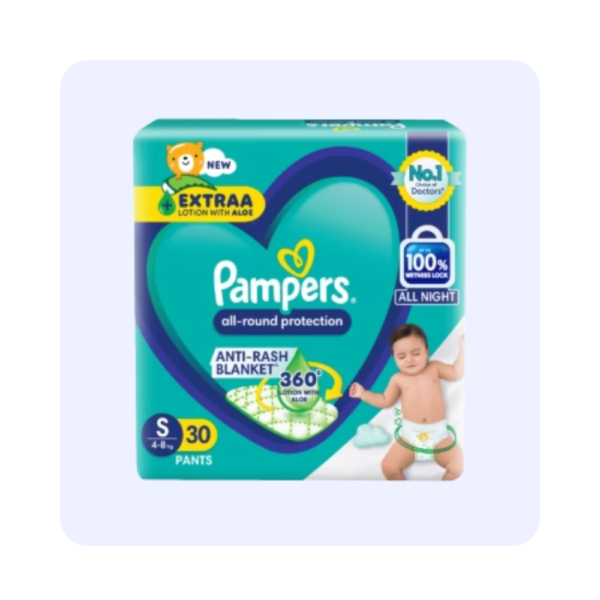 Pampers All Round Protection S(4-8kg) 30pants