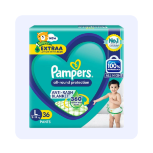 Pampers All Round Protection L(9-14kg) 36pants