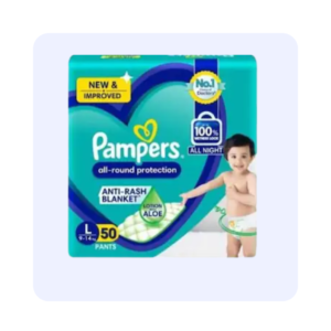 Pampers All Round Protection L(9-14kg) 50pants