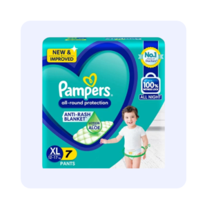 Pampers All Round Protection XL 7Pants(12-17kg)