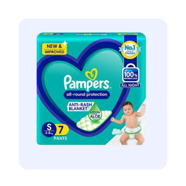 Pampers All Round Protection S(4-8kg) 7pants
