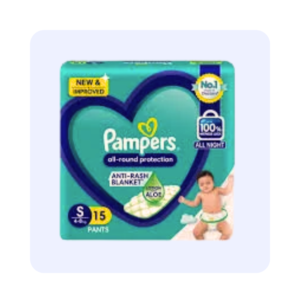 Pampers All Round Protection S(4-8kg) 15pants