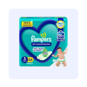 Pampers All Round Protection Small (S) 4-8 kg 56 Pants