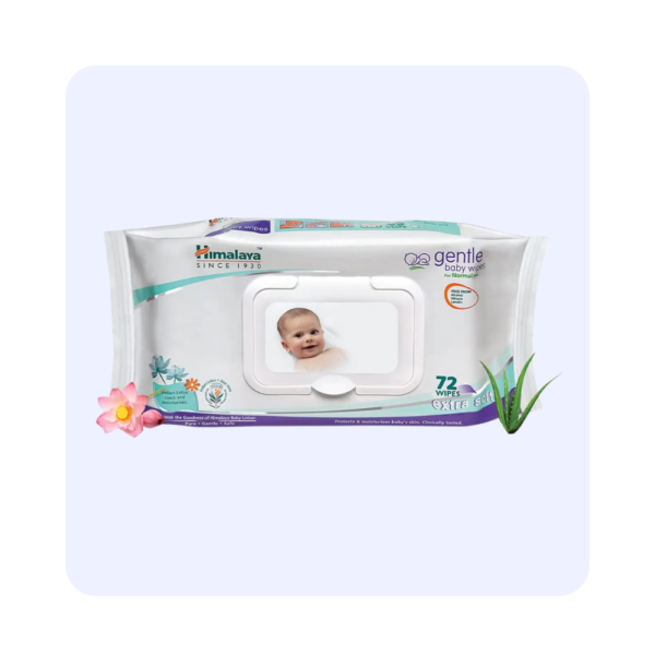 Himalaya Gentle Baby Wipes 72N