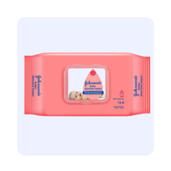 Johnson's Baby Wet Wipes 72 Units