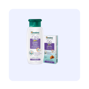 Himalaya Gentle Baby Shampoo 200ml With Free Gentle Baby Soap 75g