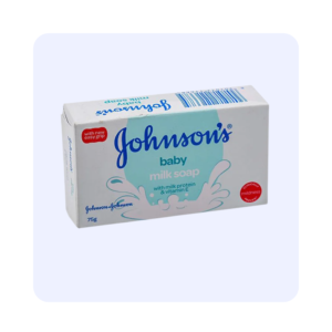 Jhonson's baby milk  soap 75g