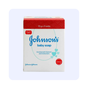 Jhonson's baby soap Pack of 3 75gX3