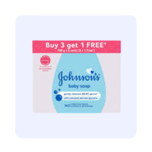 Jhonson's baby soap B3G1 100gx4