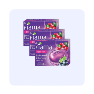 Fiama Gel Bar Blackcurrant & Bearberry Soap Pack Of 3(each 125g)