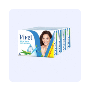 Vivel Aloe Vera Satin Soft Skin Soap Buy 4 Get 1 Free (each 100g)