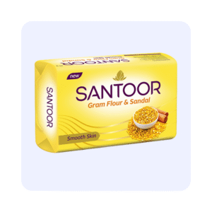 Santoor Gram Flour & Sandal Smooth Skin Soap