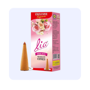Lia Prime Rose Cones (Dhoop Cones) 12 N