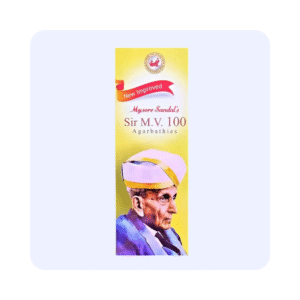 Mysore Sandal Sir M.V. 100 Agarbathi 90 Grams
