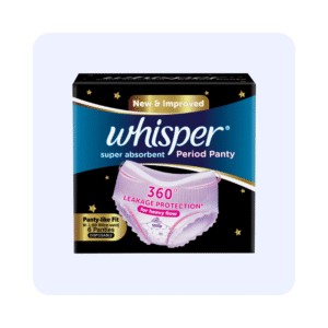 Whisper period panty M-L(60-100cm) 6 pads