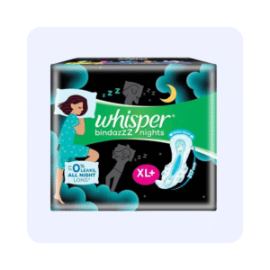 Whisper Bindazz nights XL+  (30 pads)