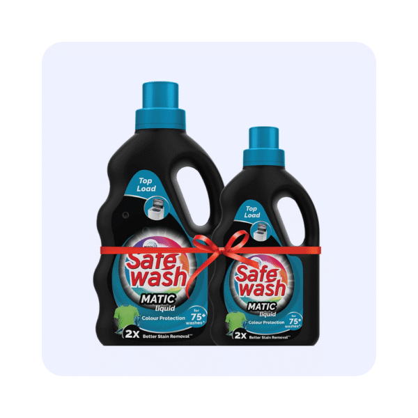 Safewash Matic Top Load bottle 1L + 500Ml Free