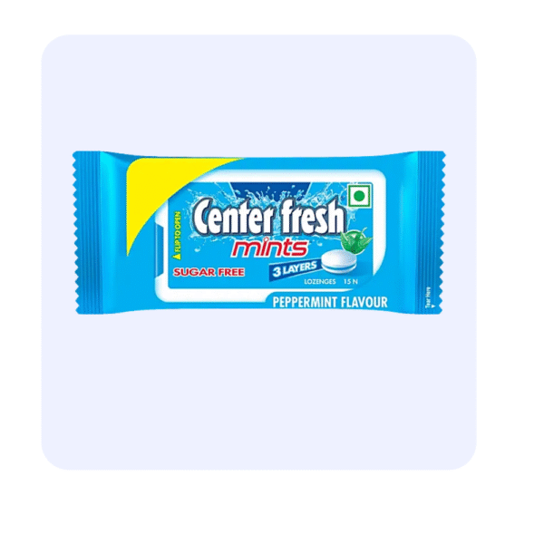 Center Fresh -mint 10rs Sugar free