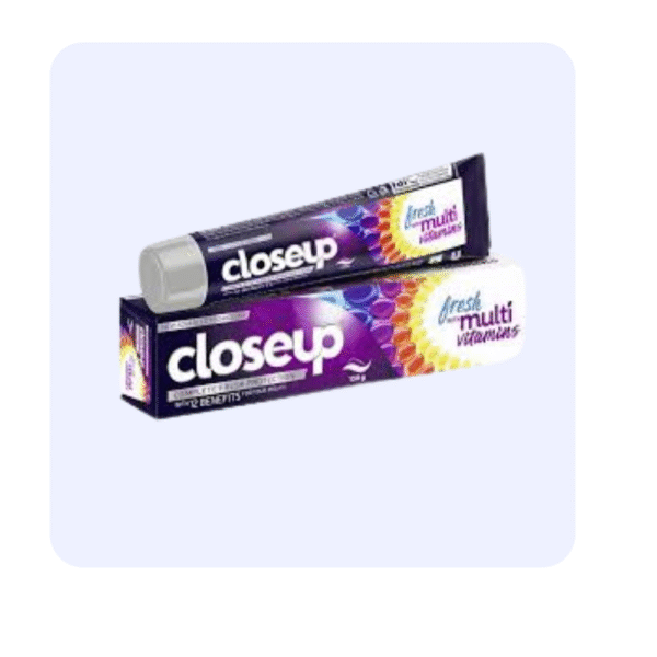 Closeup Tooth paste Complete Fresh Protection