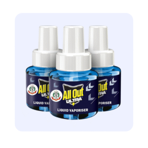 All Out Ultra Liquid Vaporiser refill Pack of 3 (45ML*3)