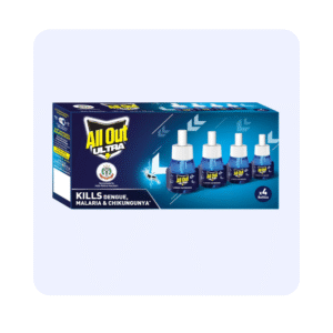 All Out Ultra Liquid Vaporiser refill Pack of 4 (45ML*4)