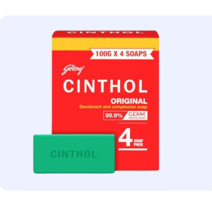 Godrej Cinthol Original Soap Pack Of 4 (100g Each)