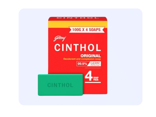 Godrej Cinthol Original Soap Pack Of 4 (100g Each)
