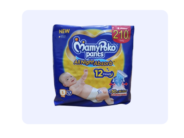 MamyPoko pants all night absorb S(4-8kg) 20pants