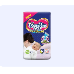 MamyPoko pants extra absorb New born(upto 5kg) 34pants