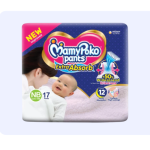 MamyPoko pants extra absorb New born(upto 5kg) 17pants