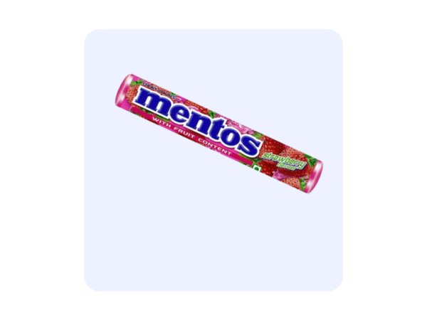 Mentos Chewy Dragees (10 Rs) Strawberry flavour